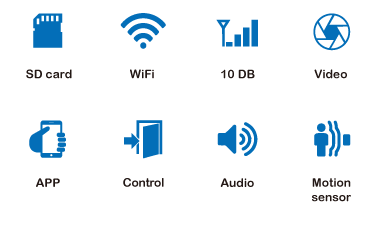 Wifi Security Video Doorbell Silver High Quality Wifi