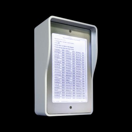 Lighted Directory - SS1800-01. Lighted Directory-02